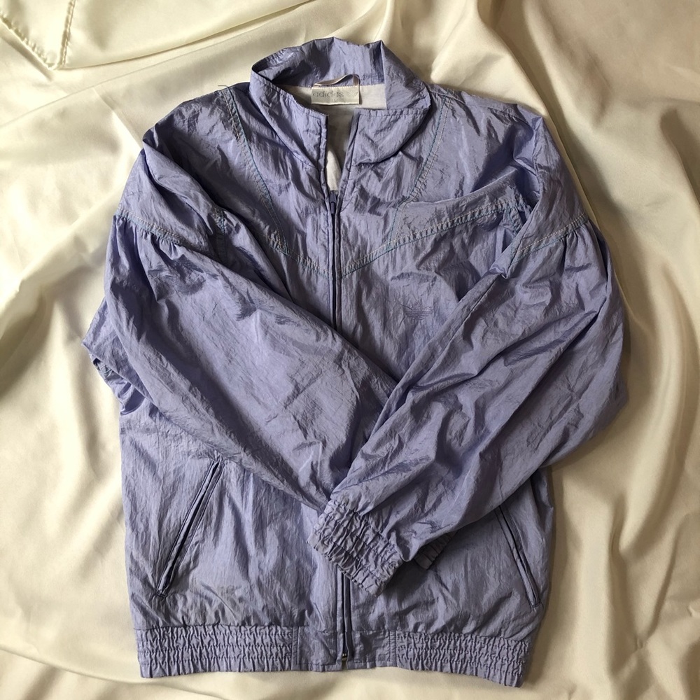 Adidas Lavender Windbreaker
